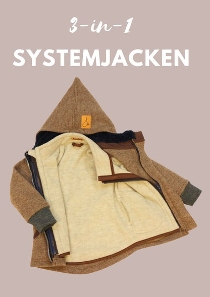 Zip-In Walkjacke - Außenjacke