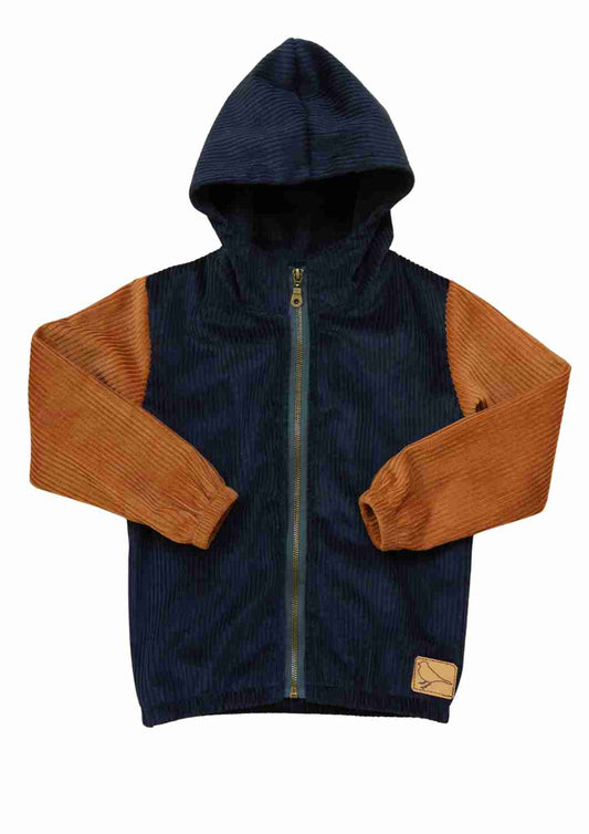 Cordjacke für Kinder, Colour Block