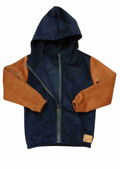 Cordjacke für Kinder, Colour Block