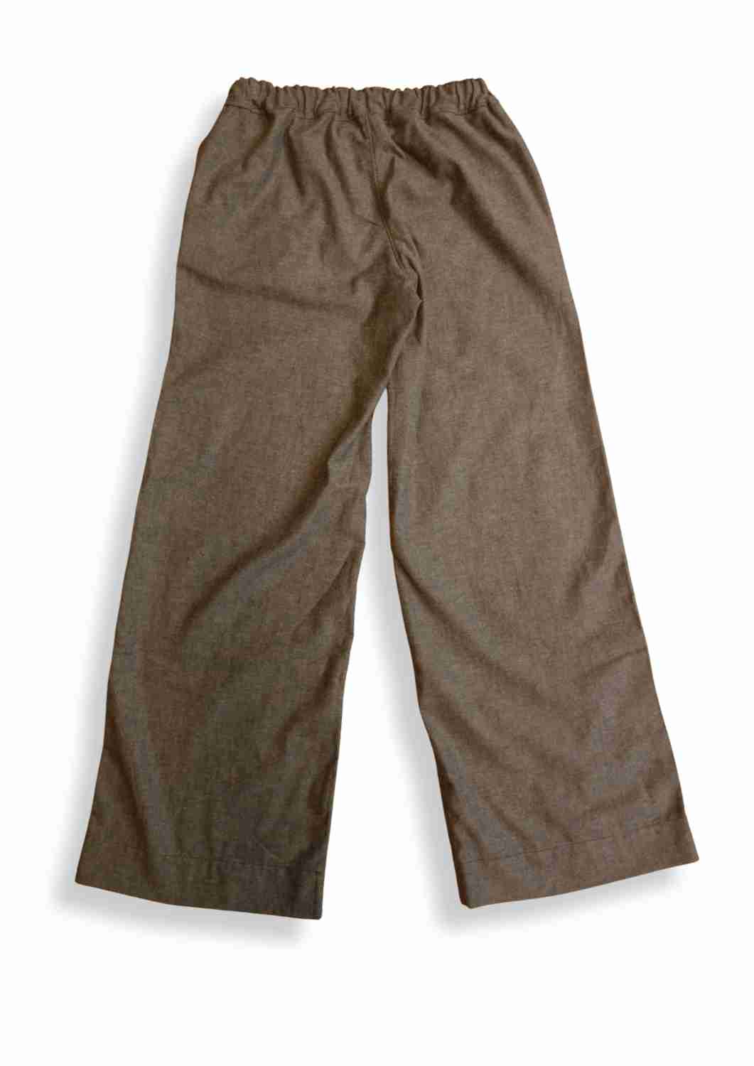 Flanellhose für Damen, Culotte "Eibe"