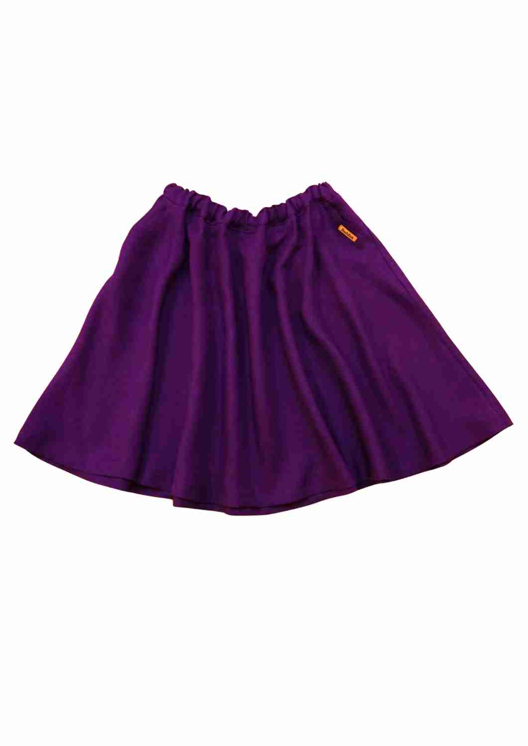 Leinen Rock für Damen "Chrysantheme"