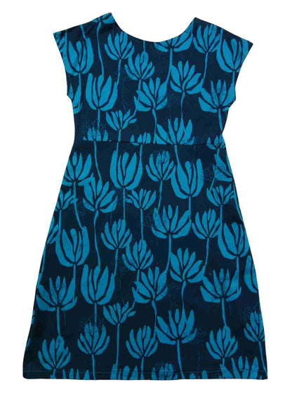 Jerseykleid aus Baumwolle für Damen "Lilie", knielang