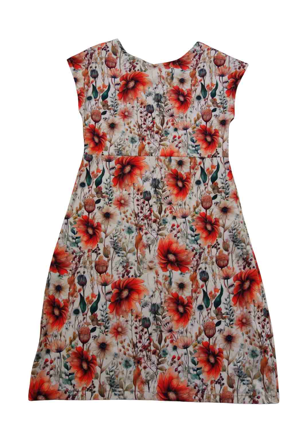 Jerseykleid aus Baumwolle für Damen "Lilie", knielang