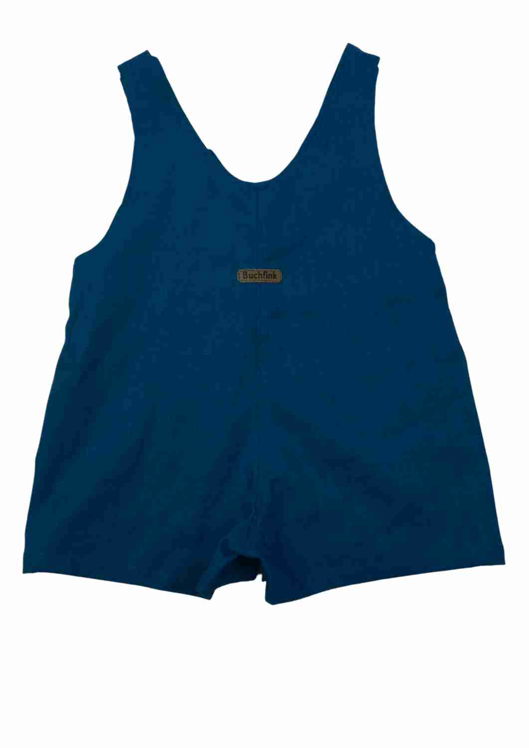 kurze Leinenlatzhose für Kinder "Weide", Salopette