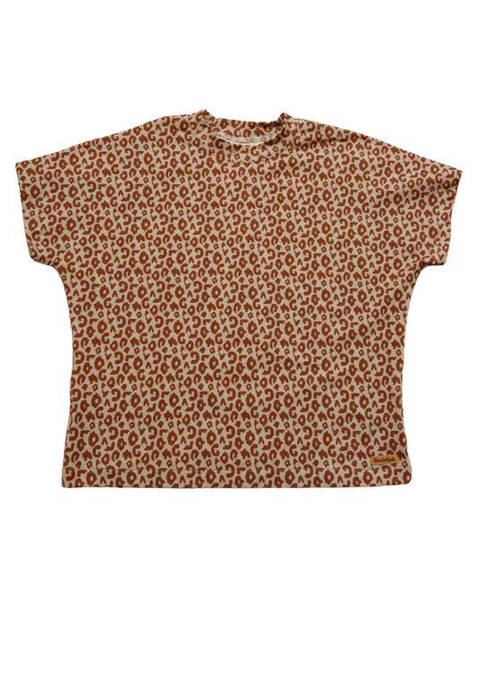 versandbereit: Oversize T-Shirt für Damen aus Jersey "Wiesenklee", Leo, L, XL
