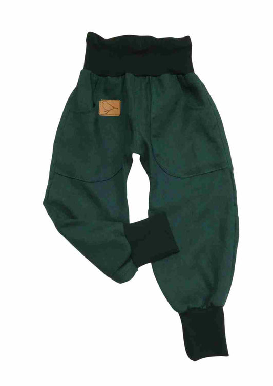 Pumphose aus Leinen "Kastanie"