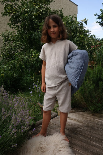 Set aus Bio-Musselin für Kinder