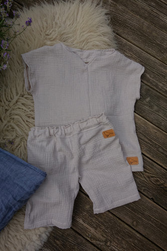 Set aus Bio-Musselin für Kinder