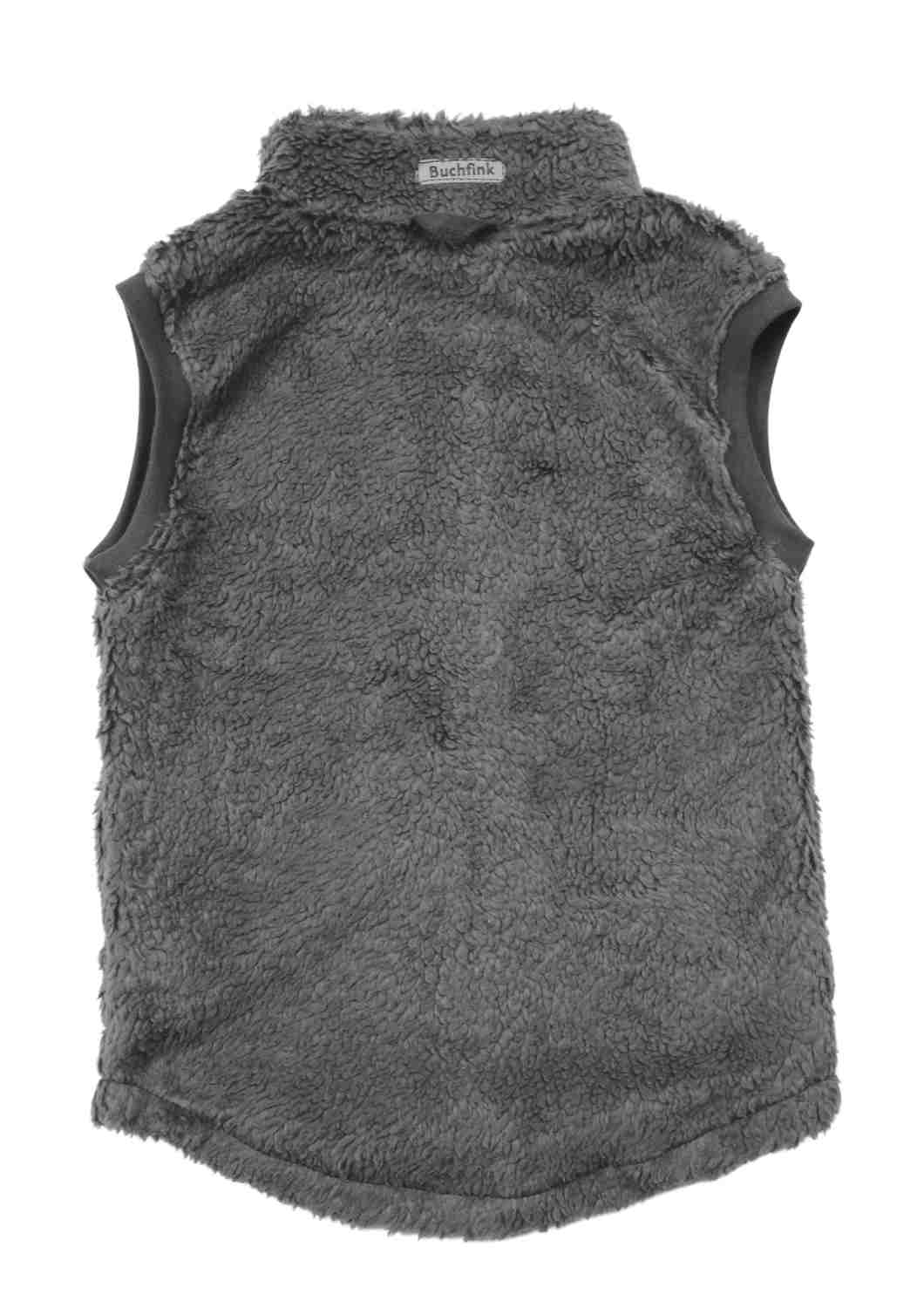 Teddyweste, grau Zip-In-Innenweste