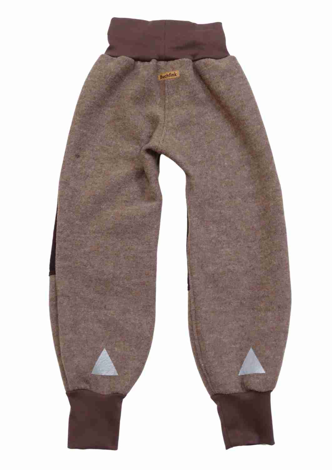 Walkhose "Buche" mit bestickten Kniepatches, hellbraun