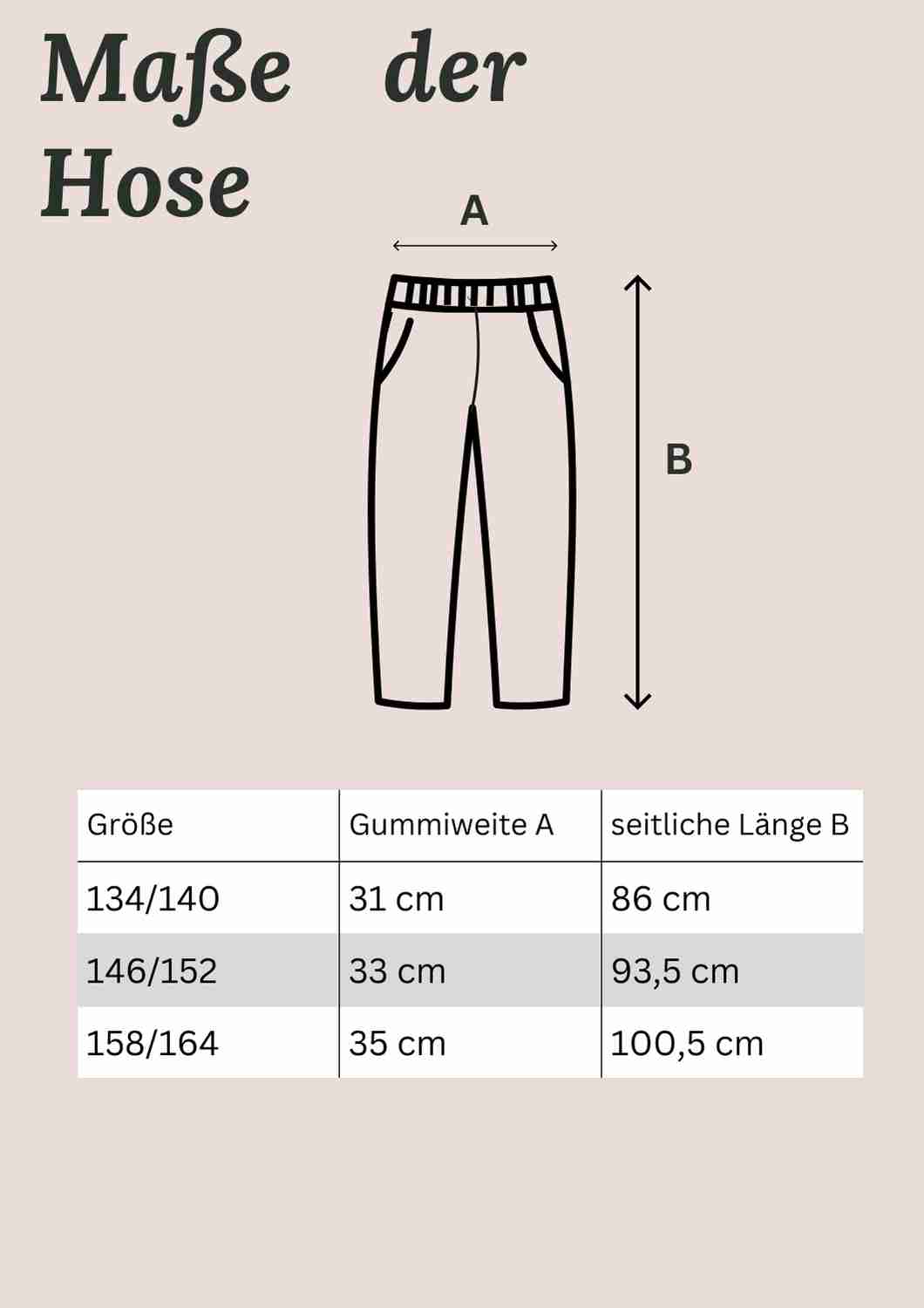 Walkhose "Buche" Maxi, für Teens