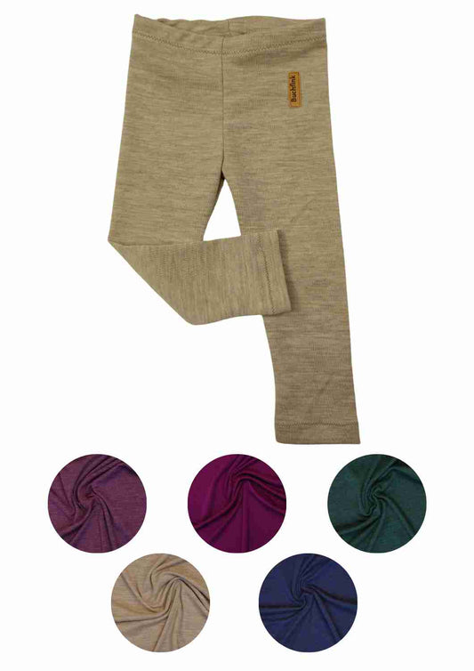 Leggings "Erle" aus Merinowolle, versch. Farben