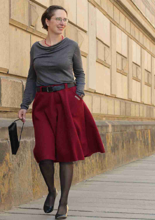 Wollrock für Damen "Butterblume"