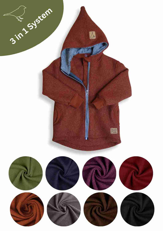 Zip-In Walkjacke - Außenjacke