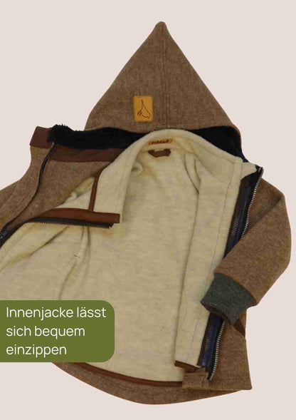 Zip-In Walkjacke - Außenjacke